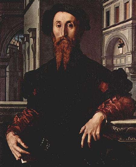 Agnolo Bronzino Portrat des Bartolomeo Panciatichi Sweden oil painting art